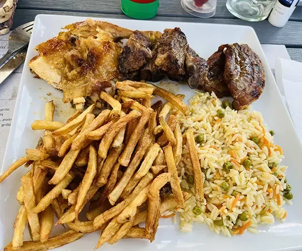 Plats portugais à Messy